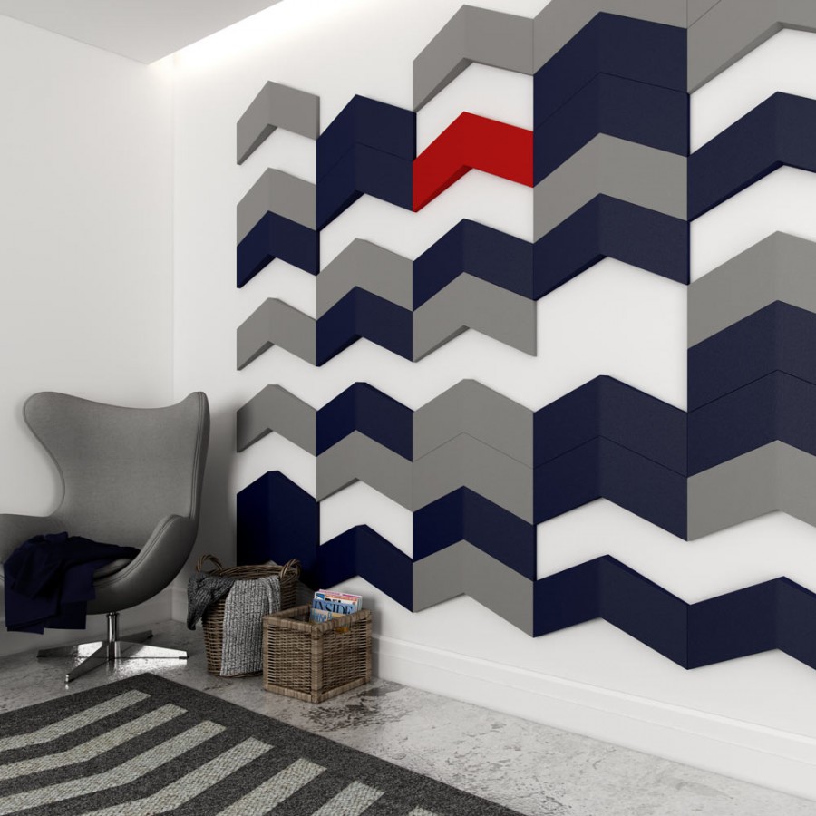 Panouri acustice Fluffo Soft Chevron