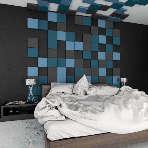 Panouri acustice Fluffo Soft Pixel Edge L, M, S