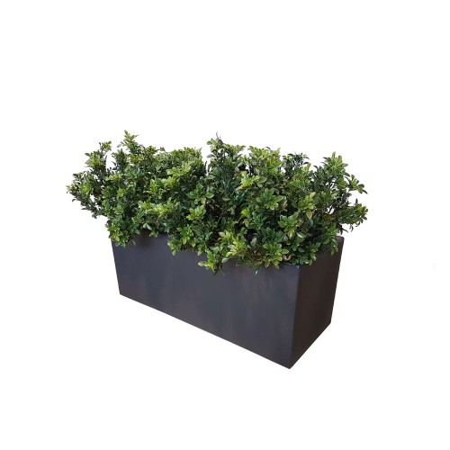 Planta semi-artificiala Ila, Buxus UVR Fence Green - 80 cm