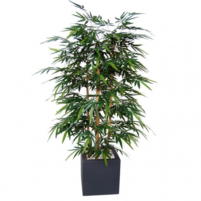 Planta semi-artificiala Ila, Bamboo Wild Bush Green - 180 cm