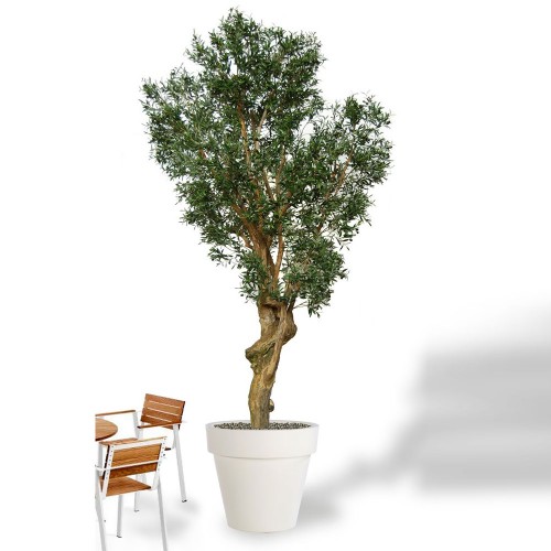 Planta semi-artificiala Ila, Olive Garda Green - 350 cm