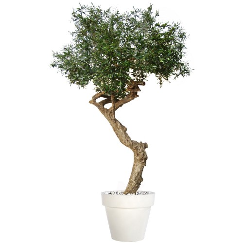 Planta semi-artificiala Ila, Olive Nidra Green - 260 cm