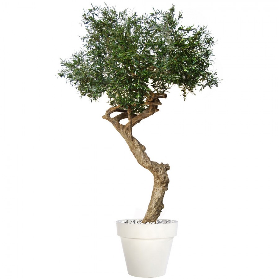 Planta semi-artificiala Ila, Olive Nidra Green - 260 cm