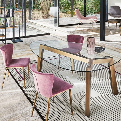 Scaun dining Riflessi, Gio