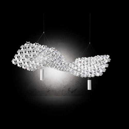 Corp de iluminat Slamp, lustra Nuvem Modular System White